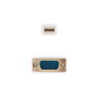 Nanocable Cable Conversor Mini DP Macho a VGA Macho 2m - Blanco